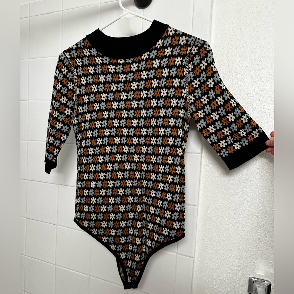Free people flower bodysuit